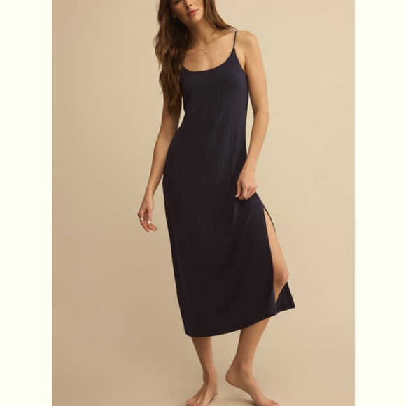 Z Supply Waterfront Midi Dress - Picture 1 of 7